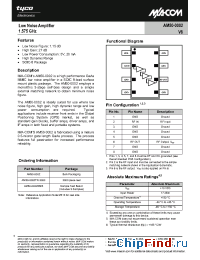 Datasheet AM50-0002SMB manufacturer M/A-COM